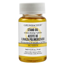 Aceite De Linaza Polimerizado Para Pintura Al Oleo Grumbacher