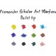 Art Markers Prismacolor Scholar punta de pincel 20 unidades, surtido, punta redonda