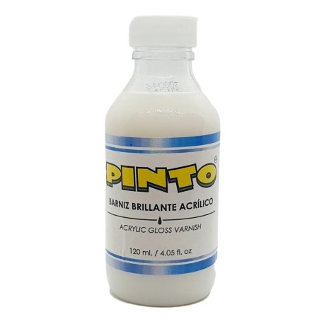 Barniz Brillante Acrílico Pinto 120ml