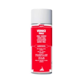 Barniz Final En Aerosol 669 Maimeri Para Pintura Al Oleo 400ml