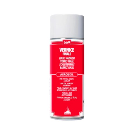 Barniz Final En Aerosol 669 Maimeri Para Pintura Al Oleo 400ml
