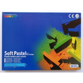Barras De Pastel Seco En Colores Caja Con 36 Piezas Mungyo