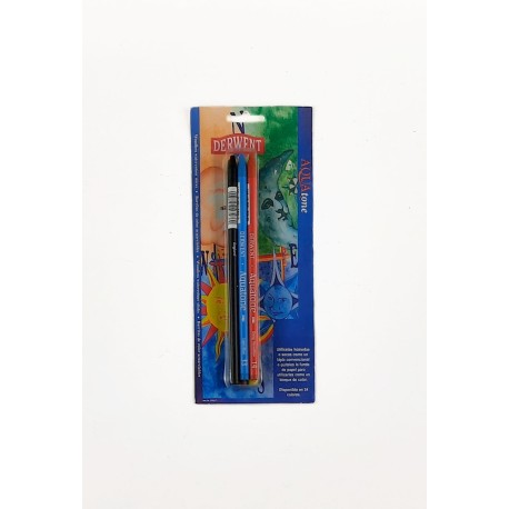 Blister c/6 Lápices Acuarelables Aquatone Derwent
