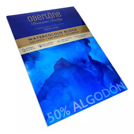 Block Acuarela Obertone 24x34 cm 160g