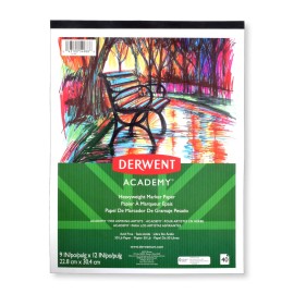 Block Con 40 Hojas Papel Para Marcador Derwent Academy.