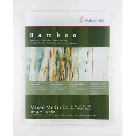 Block con hojas de bamboo para dibujar Hahnemuhle