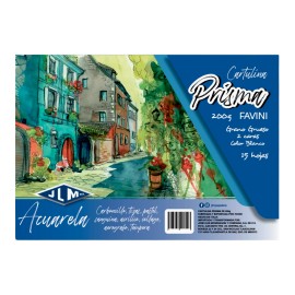 Block De Dibujo Acuarela Ligera 35x50cm 200g 15 Hojas