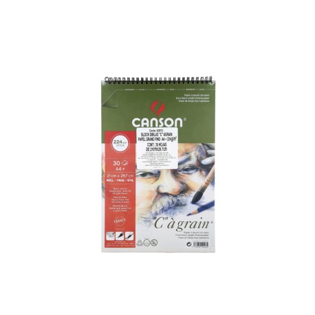 Block De Dibujo Canson "C" a grain 21x29.7cm 224g