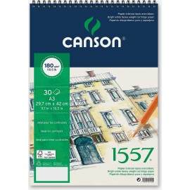 Block De Dibujo Canson 1557 A3 29.7x42cm 180g
