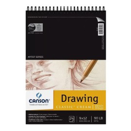 Block De Dibujo Canson Drawing 1557 147g 24 Hojas