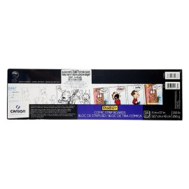 Block De Dibujo Canson Para Cómic 27.9x43 cm 250g