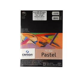 Block De Dibujo Canson Pastel Mi-Teintes 160g