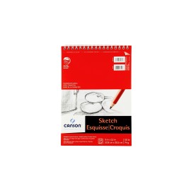 Block De Dibujo Canson Sketch Fondation 22.9x30.5cm 74g