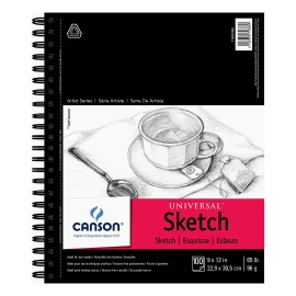 Block De Dibujo Canson Universal Sketch 96g 100 Hojas