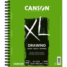Block De Dibujo Canson XL Drawing 114 Grs 60 Hojas 22.9X30.5 CM