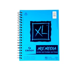Block De Dibujo Canson XL Mix Media 17.8x25.4cm 160g
