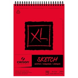 Block De Dibujo Canson XL Sketch 60 Hojas De 70g 21X29.7 CM