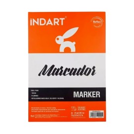 Block De Dibujo Marker Indart A4