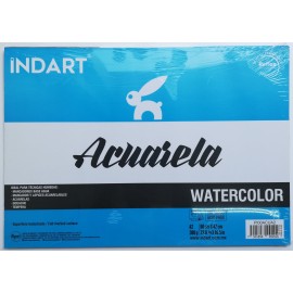 Block De Dibujo Watercolor Indart A2