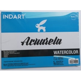 Block De Dibujo Watercolor Indart A3