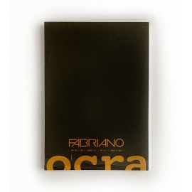 Block Fabriano Ocra Negro A4 21x29.7 cm