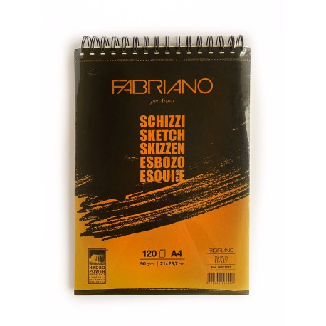 Block Fabriano Para Esbozo A4 90g 120 Hojas