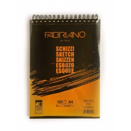Block Fabriano Para Esbozo A4 90g 120 Hojas