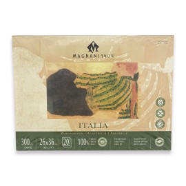 BLOCK MAGNANI 1404 ACUARELA 300G 26X36CM ITALIA 20 HOJAS