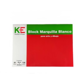 Block Marquilla K+E Para Arte Y Dibujo 48x33.5cm 20 Hojas