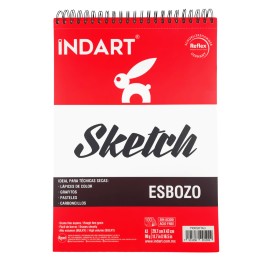 Block Sketch Indart Esbozo A3 29.7x42 cm 100 hojas