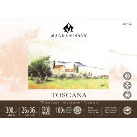 Bloque Magnani 1404 Toscana 26x36 300g 20Hojas