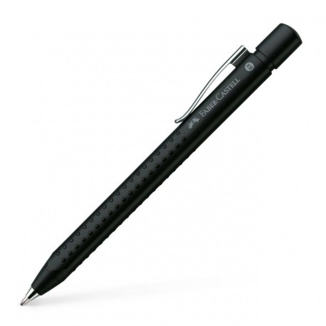 Bolígrafo Faber Castell 2011 con agarre negro mate 144187