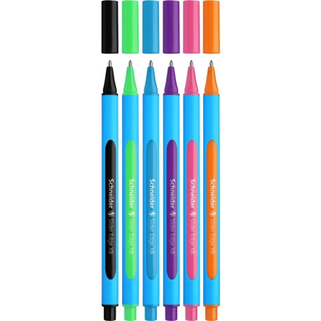 Bolígrafo Schneider Slider Edge XB Set Con 6 Piezas