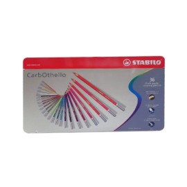 Caja C/36 Lápices de Colores Pastel Carbothello Stabilo