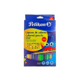 Caja C/36 Lápices De Colores Redondos Pelikan