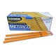 Caja con 100 lápices de Grafito No.2HB Metrico Dixon