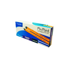 CAJA CON 12 BOLIGRAFO FINO NEGRO PIN POINT 0.7