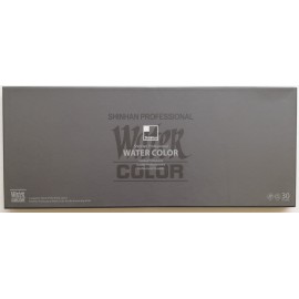 Caja Con 30 Tubos De 7.5ml Acuarelas Shinhan Profesionales