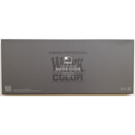 Caja Con 30 Tubos De 7.5ml Acuarelas Shinhan Profesionales