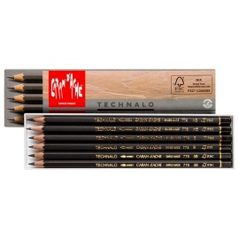 Caja Con 6 Lapices Artísticos Technalo Carandache