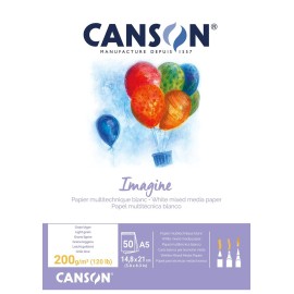 Canson Imagine Mixed Media 200g/m2  14.8x21cm