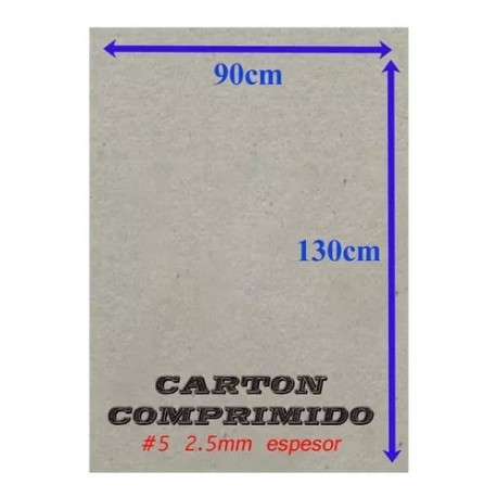 CARTON COMPRIMIDO 2 90X130 CMS ENTERO