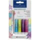 Ceras Acuarelables Gelatos Tonos Pastel Tropicales 121807 Faber Castell Set 6 Piezas