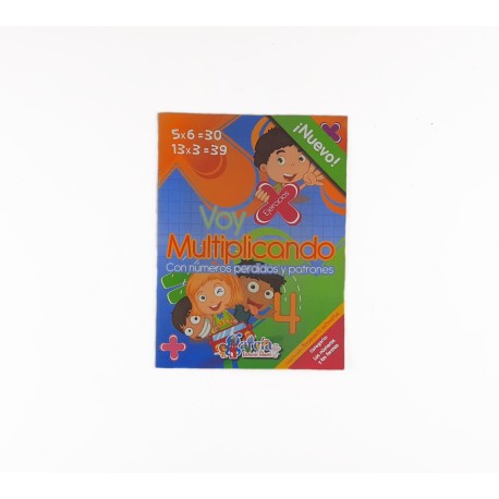 Cuaderno De Actividades Voy Multiplicando Ejercicos