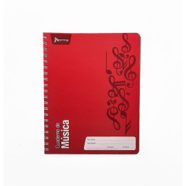 Cuaderno Profesional  Pautado Música Temática Norma