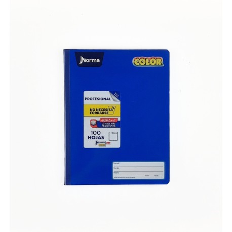 Cuaderno Profesional Norma 100 Hojas Blancas