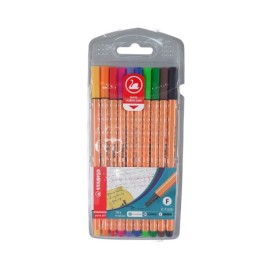 Estuche C/10 Rotuladores Stabilo Point 88