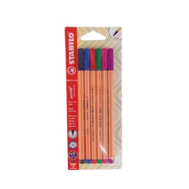 Estuche C/6 Rotuladores Stabilo Point 88