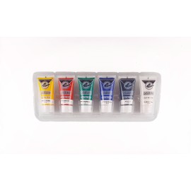 Estuche c/6 Tubos Pintura Acrílica Profesional 60ml. Atl