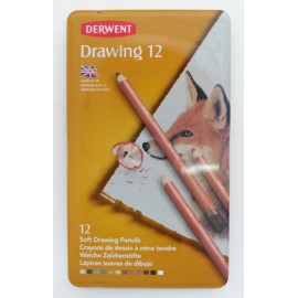 Estuche Con 12 Lápices De Colores Drawing Derwent